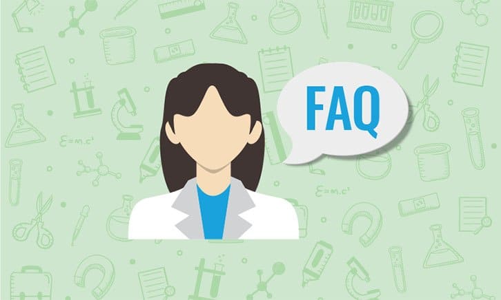 image-showing-woman-with-faq-in-speech-bubble