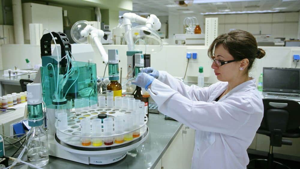 a microbiologist