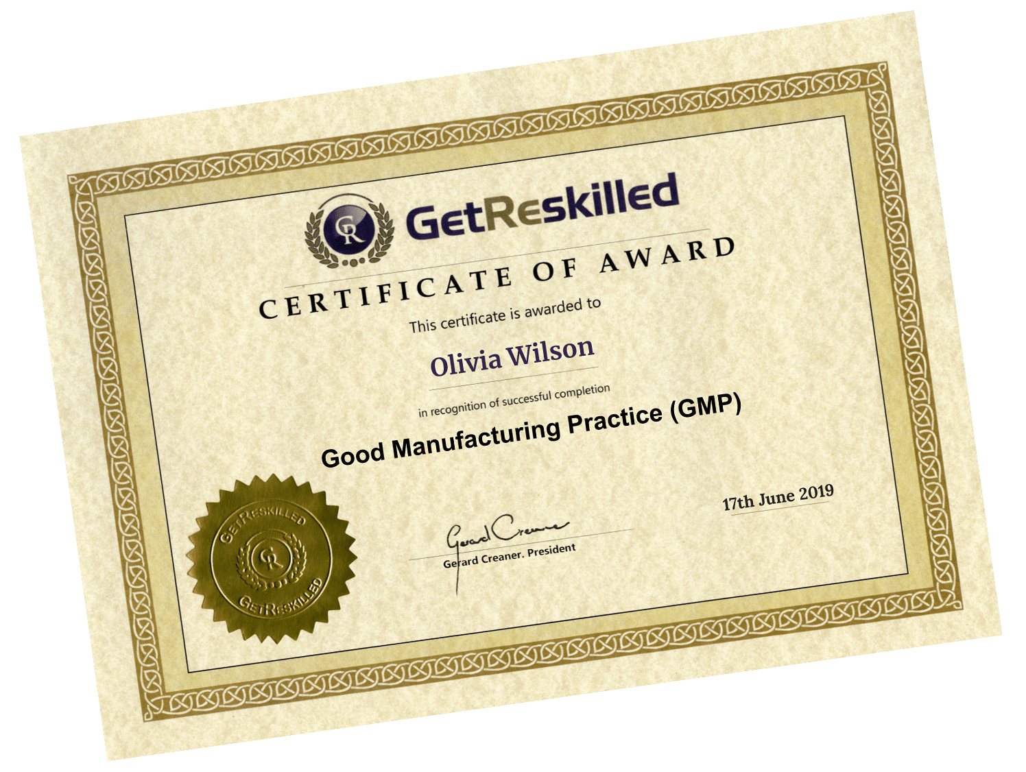 GMP-training-for-the-pharmaceutical-industry-getreskilled GMP training certification