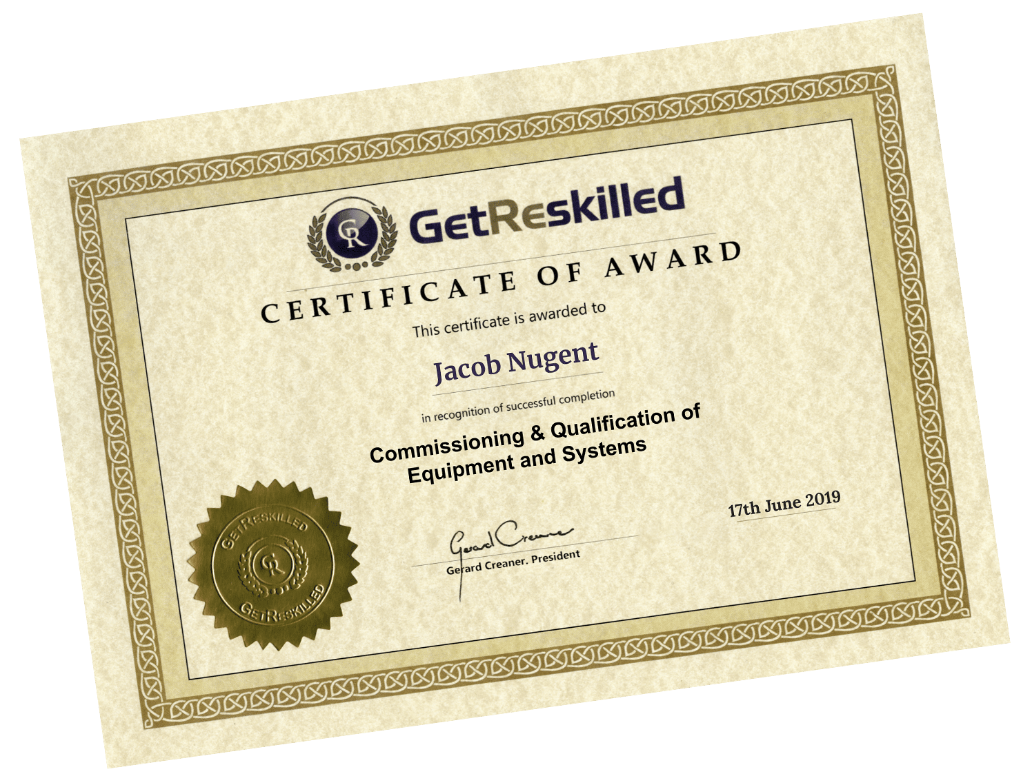 IQ-OQ-PQ-certification IQ OQ PQ Certificate