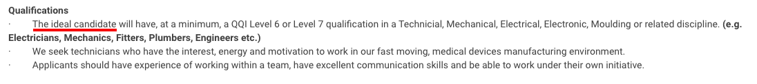 no-experience-example-3-getreskilled Example of a pharmaceutical job advert with no experience required