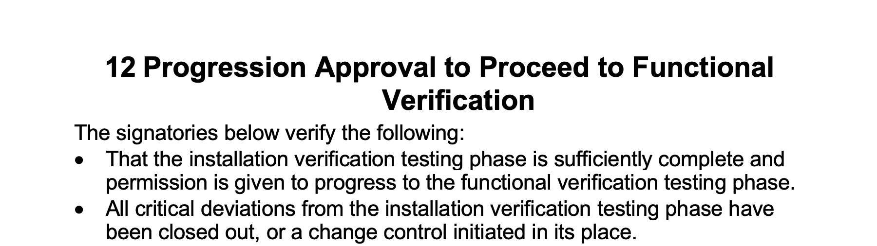 Progression Approval to Proceed to Functional Verification GetReskilled