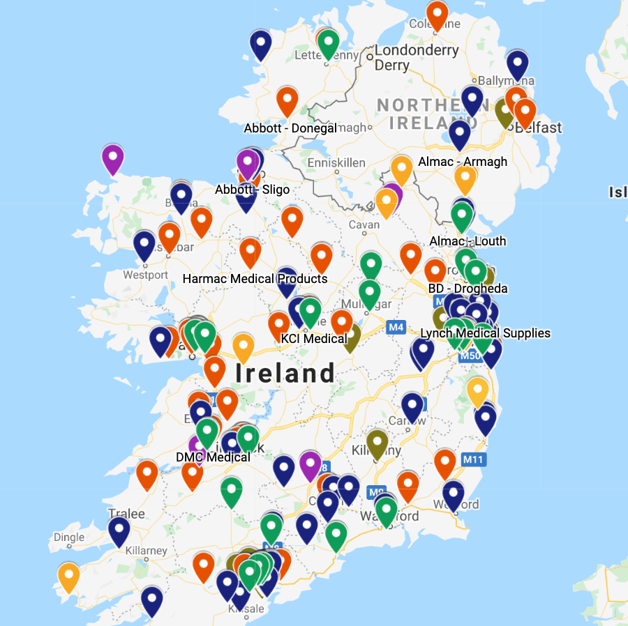 Pharma Factories in Ireland