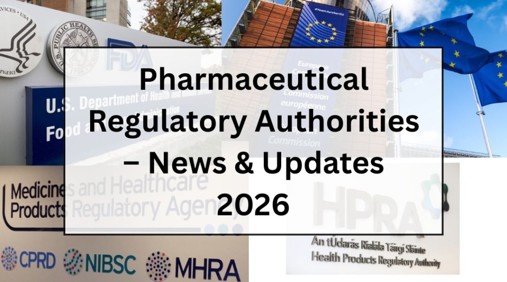 Blog post Pharmaceutical Regulatory Authorities – News & Updates