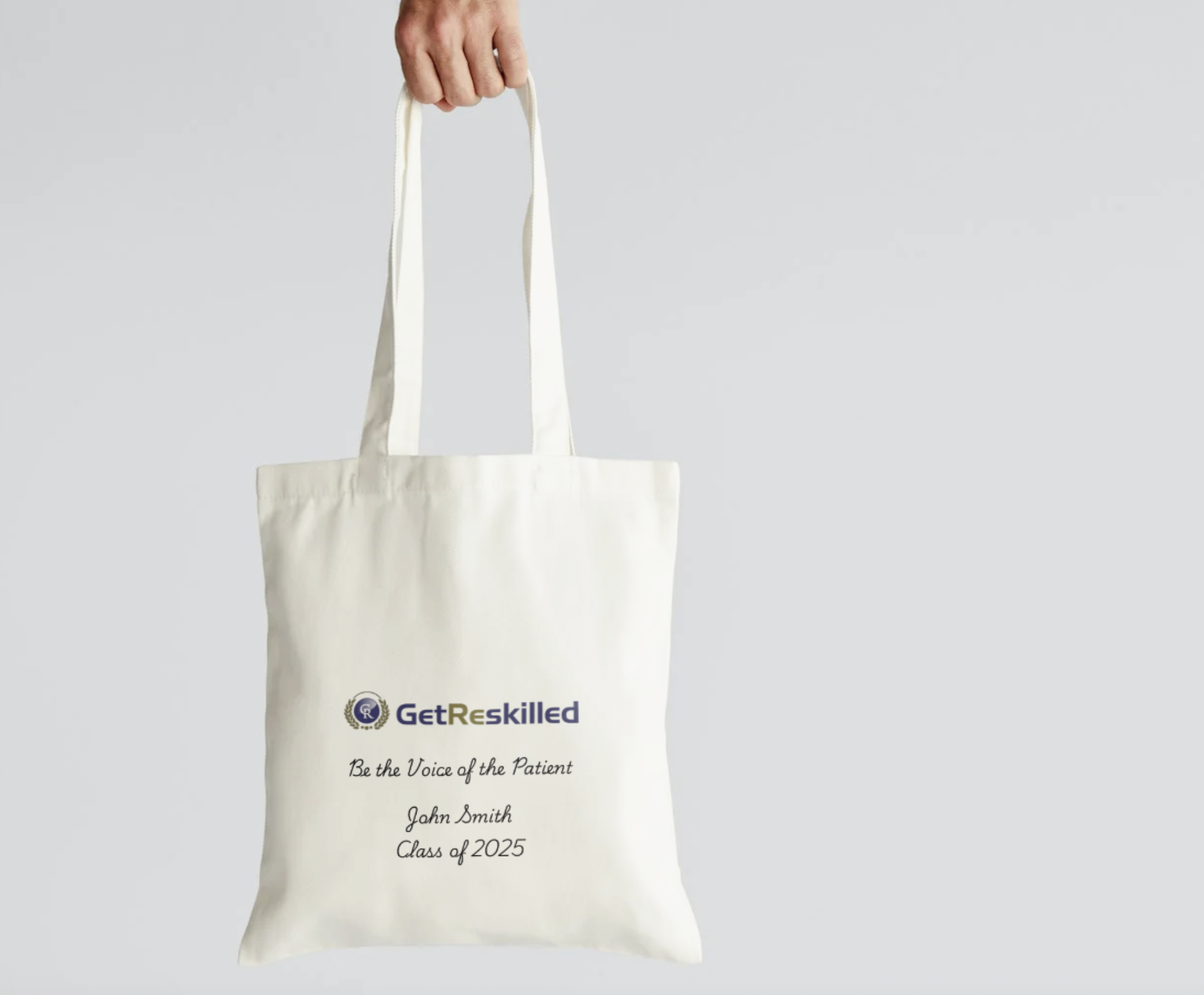 GetReskilled Tote - Front
