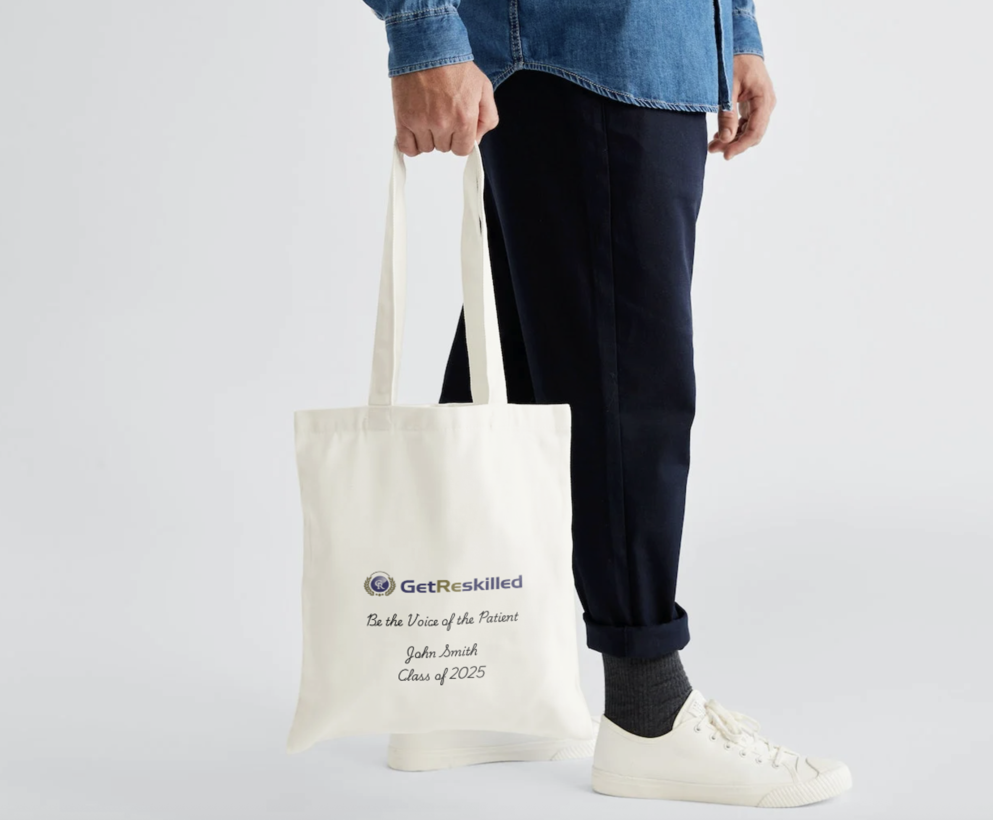 GetReskilled Tote - Lifestyle View 1